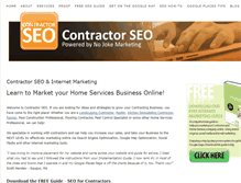 Tablet Screenshot of contractorseo.net